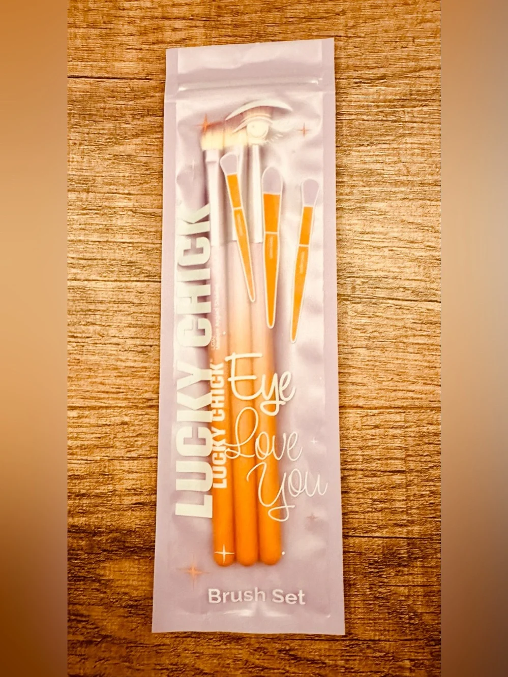 NWT! FARAH and Lucky Chick Makeup Bruch Set
